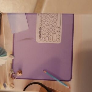 Logitech Lilac Desk Mat
